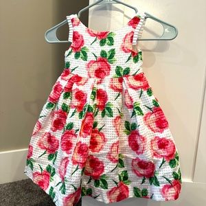 Janie and Jack Easter dress size 2 T with matching sweater